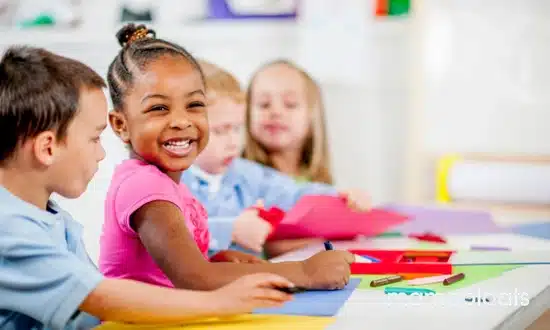 Blije kinderen
