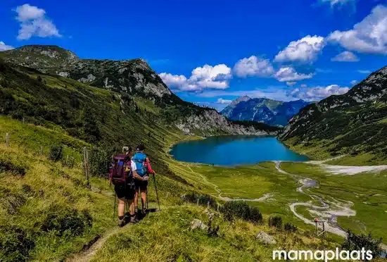 Sietske in de bergen