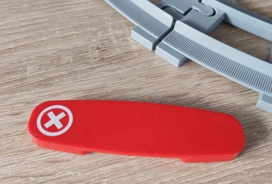 rood kruis treinspoor