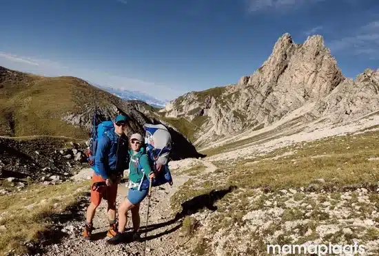 Sietske in de bergen