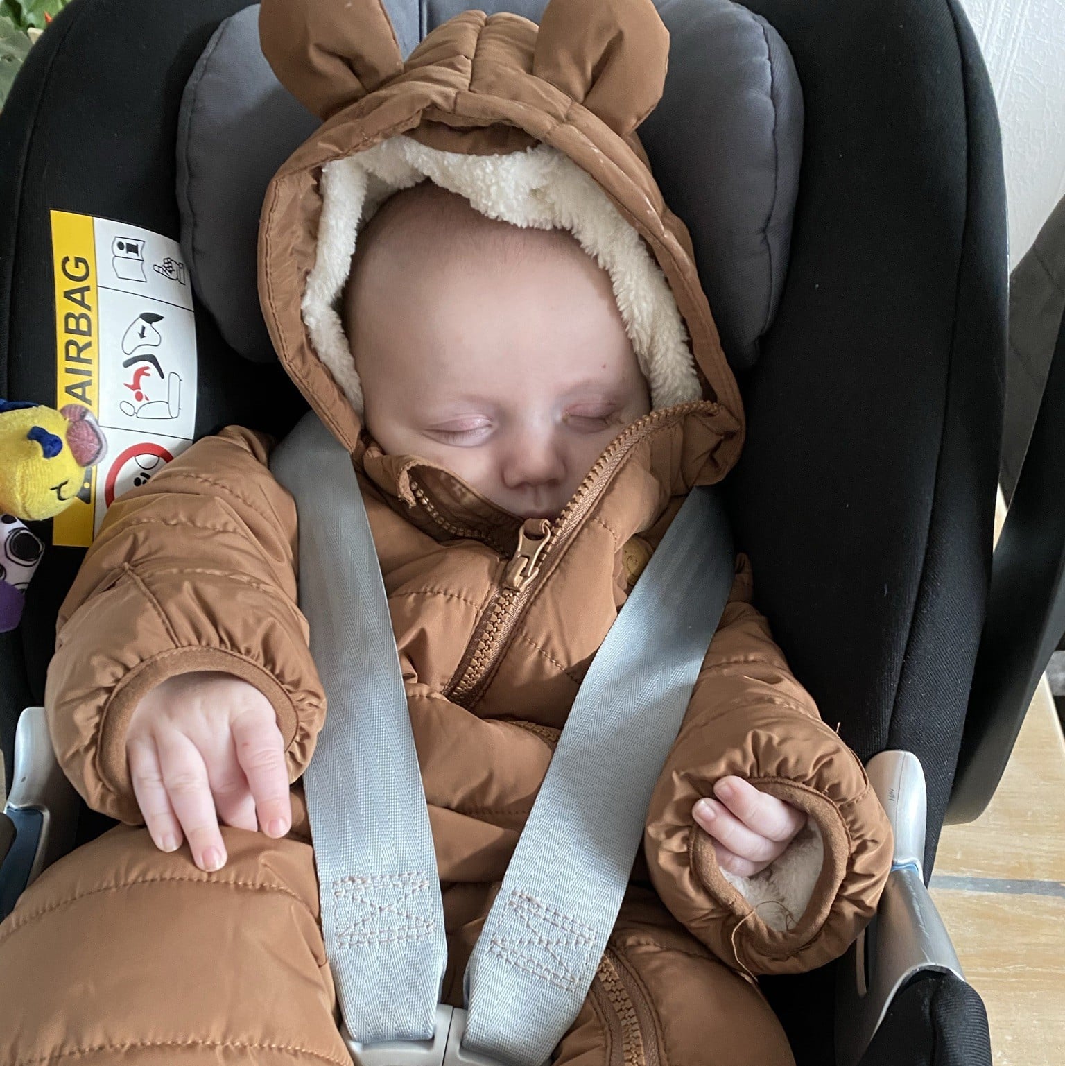 baby, slapen, kinderwagen