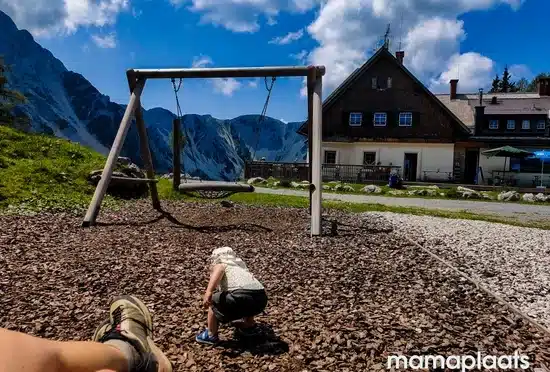 Sietske in de bergen