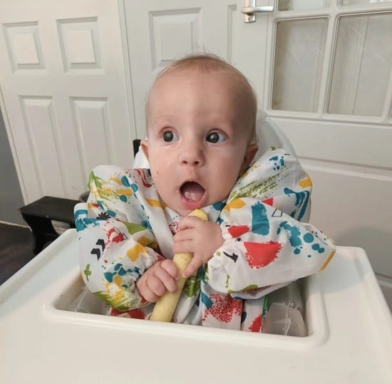 baby, eten, stoel