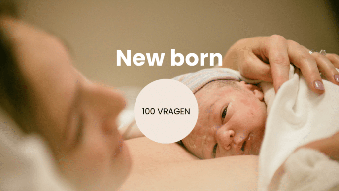 moeder met newborn baby