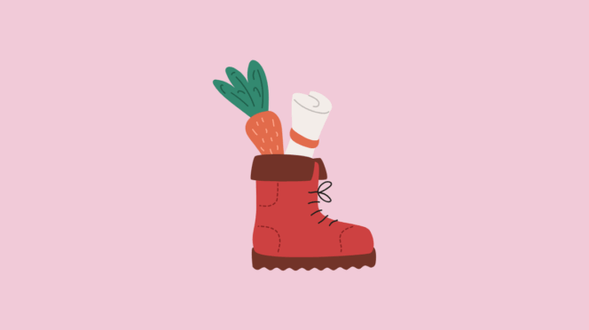 schoen sinterklaas illustratie
