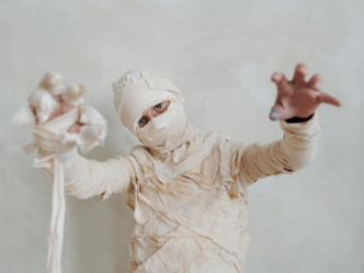 griezelen gezond kind kostuum halloween