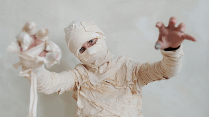 griezelen gezond kind kostuum halloween