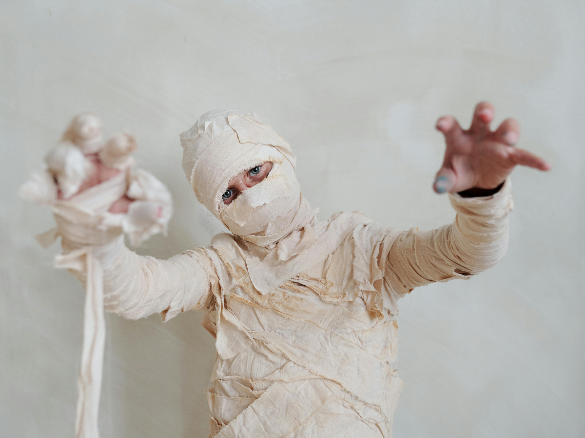 griezelen gezond kind kostuum halloween