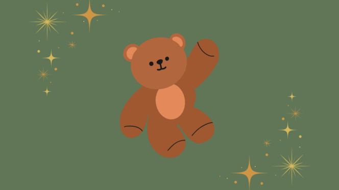 knuffelbeer illustratie