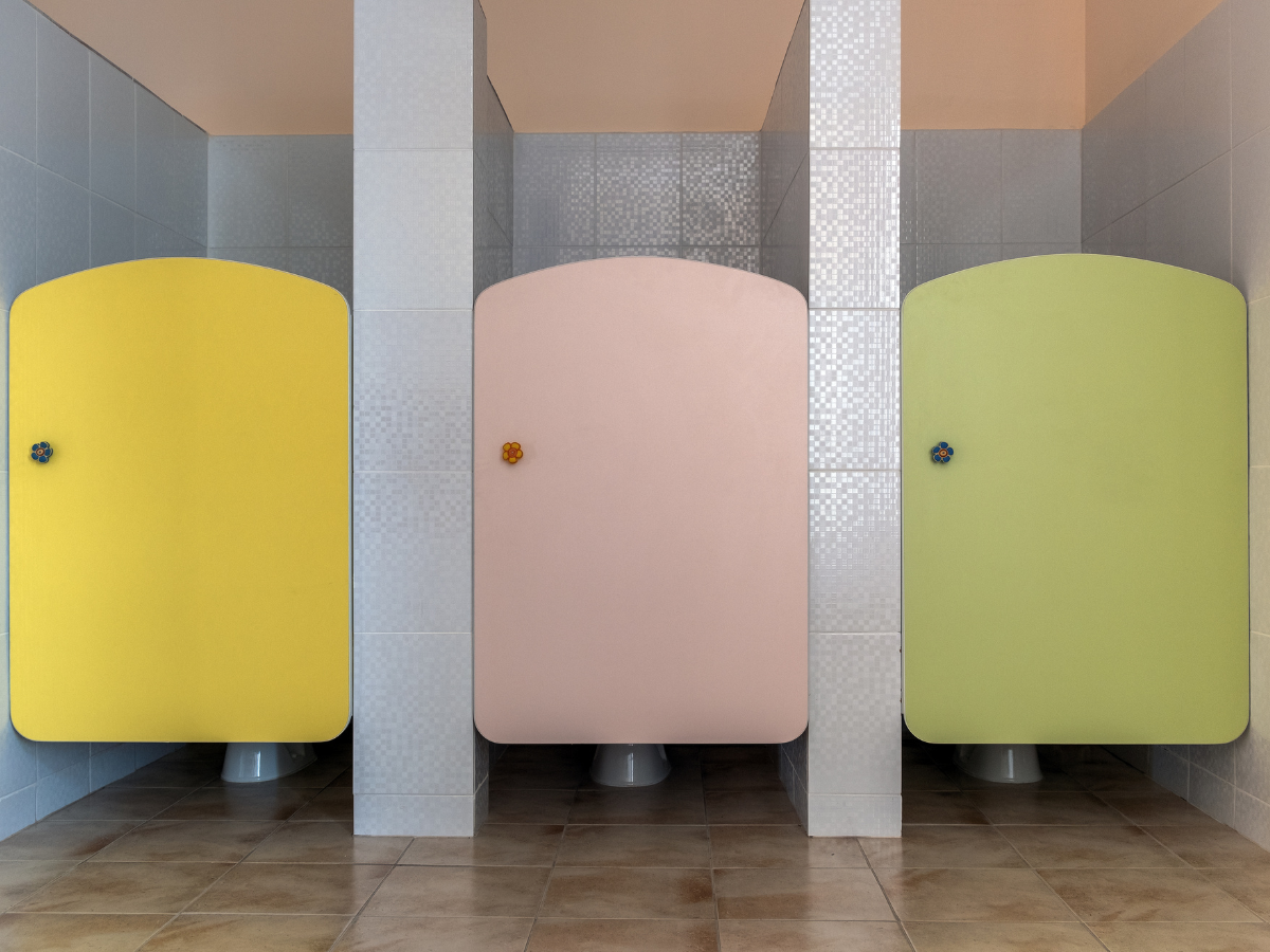 Bay Harbor Pisser school toilet