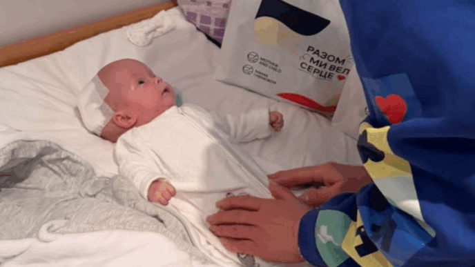 baby overleeft aanslag in buik