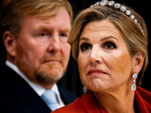Koning zorgen dochters