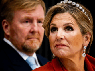 Koning zorgen dochters