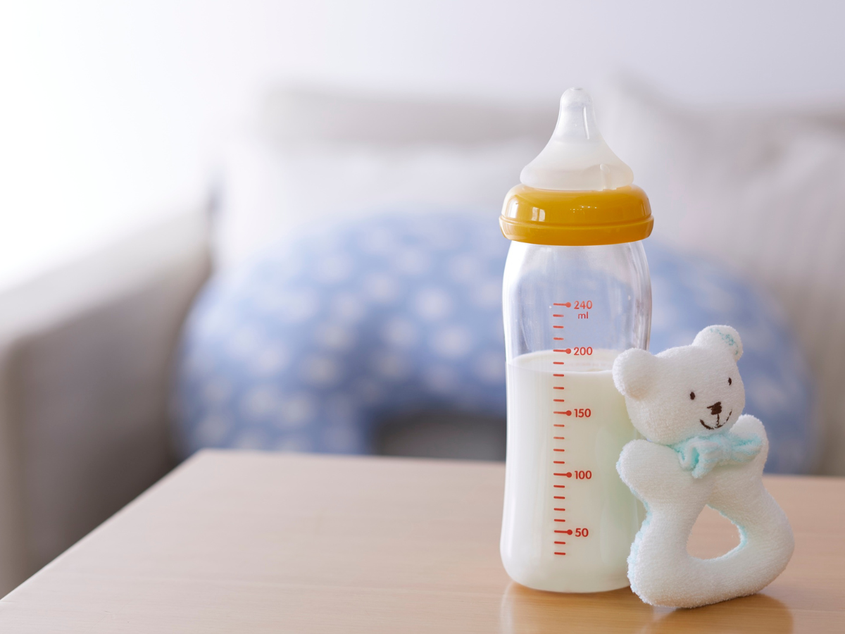 Nestlé flesvoeding baby ziek