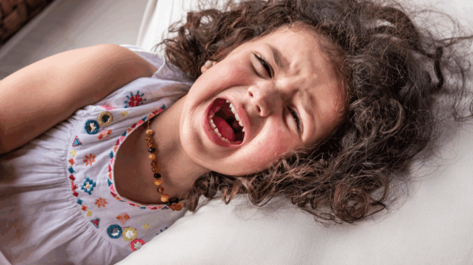 driftbui voor het slapen huilende peuter