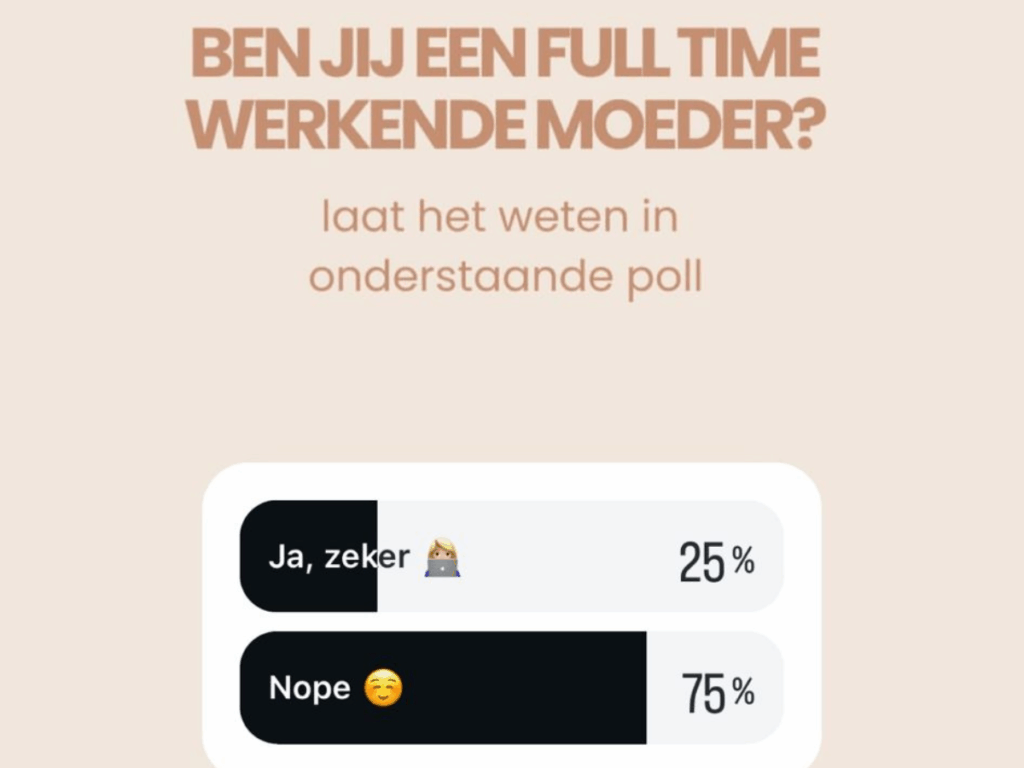 fulltime werken moeders