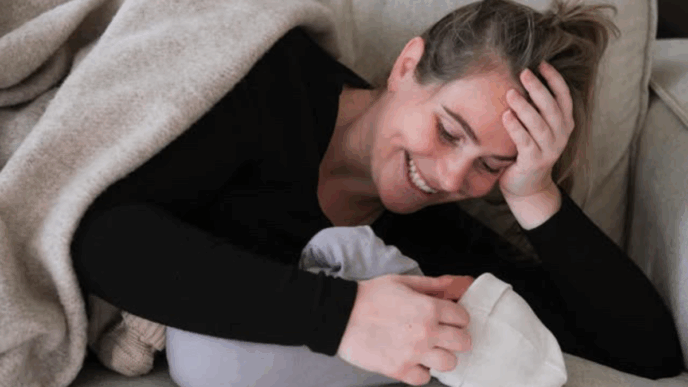 zwanger zonder partner foto van mercedes met haar baby