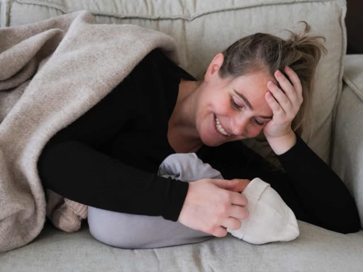 zwanger zonder partner foto van mercedes met haar baby