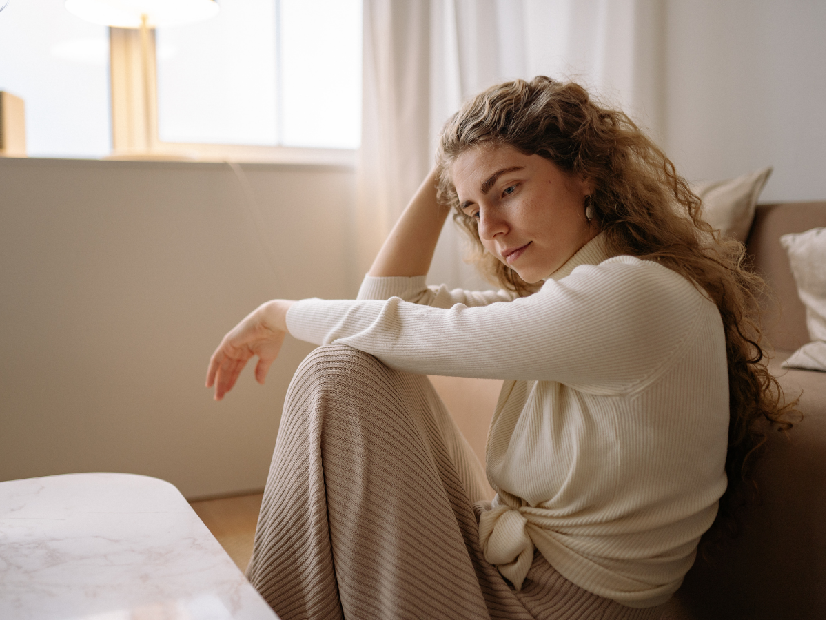 stress bij moeders foto van gestreste moeder