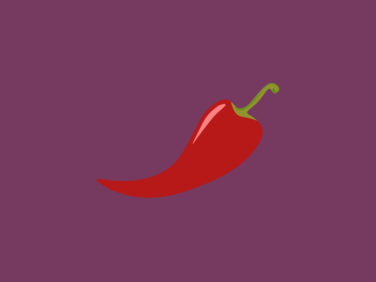 seks na postpartum depressie illustratie van rode peper