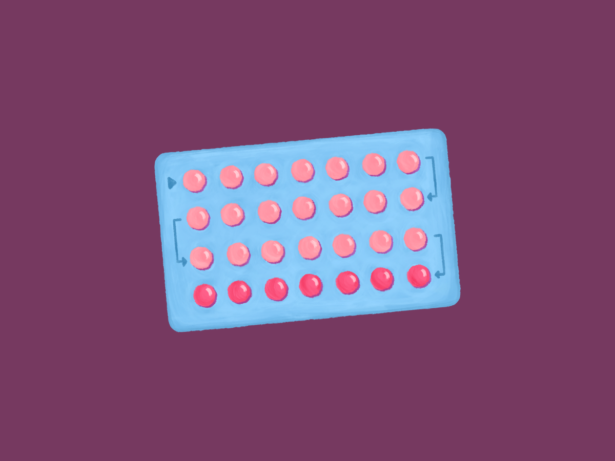 seks na stoppen met pil illustratie van de pil