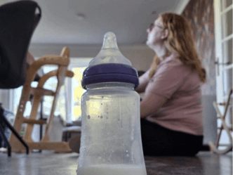 borstvoeding lukt niet foto van melanie