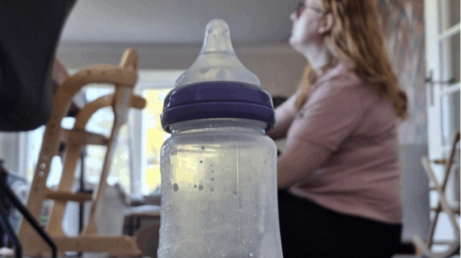borstvoeding lukt niet foto van melanie