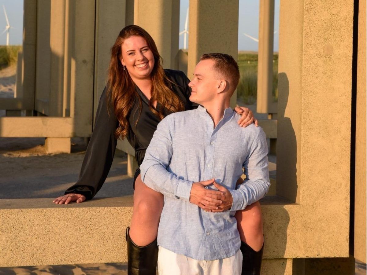 ervaring ziekenhuis fertiliteit foto van amy en partner