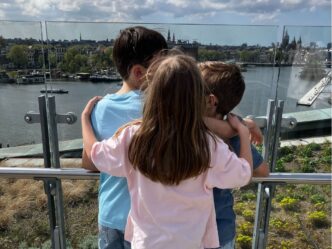 co-ouderschap na scheiding foto van kinderen brenda
