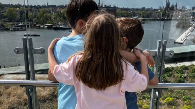 co-ouderschap na scheiding foto van kinderen brenda