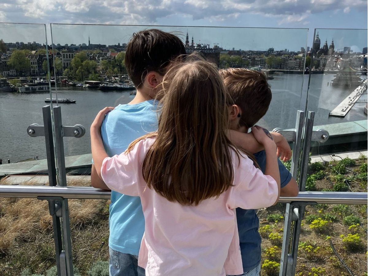 co-ouderschap na scheiding foto van kinderen brenda