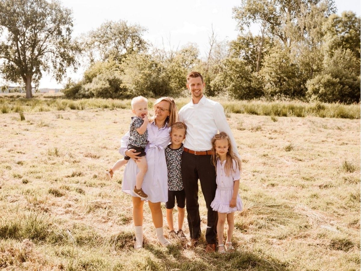 Duchenne spierdystrofie foto van gezin margriet