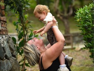 bewust alleenstaande moeder foto van ina en dochter