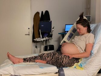traumatisch bevalling ervaring foto van kelly