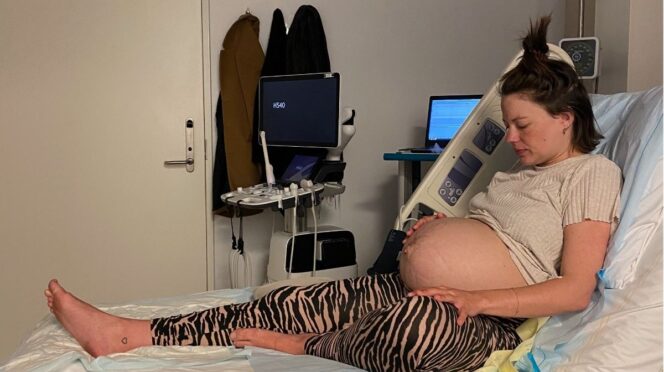 traumatisch bevalling ervaring foto van kelly