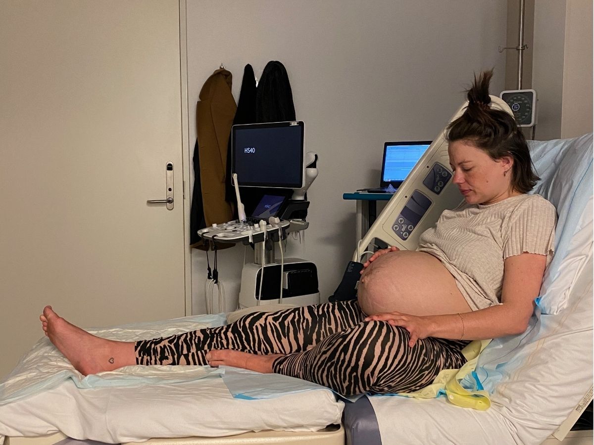 traumatisch bevalling ervaring foto van kelly