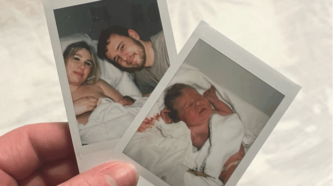 zwanger na miskraam foto van marieke en baby miles