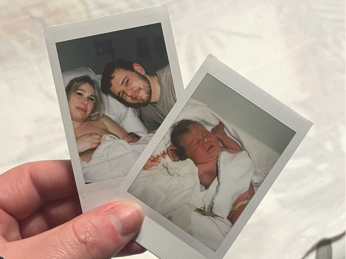 zwanger na miskraam foto van marieke en baby miles