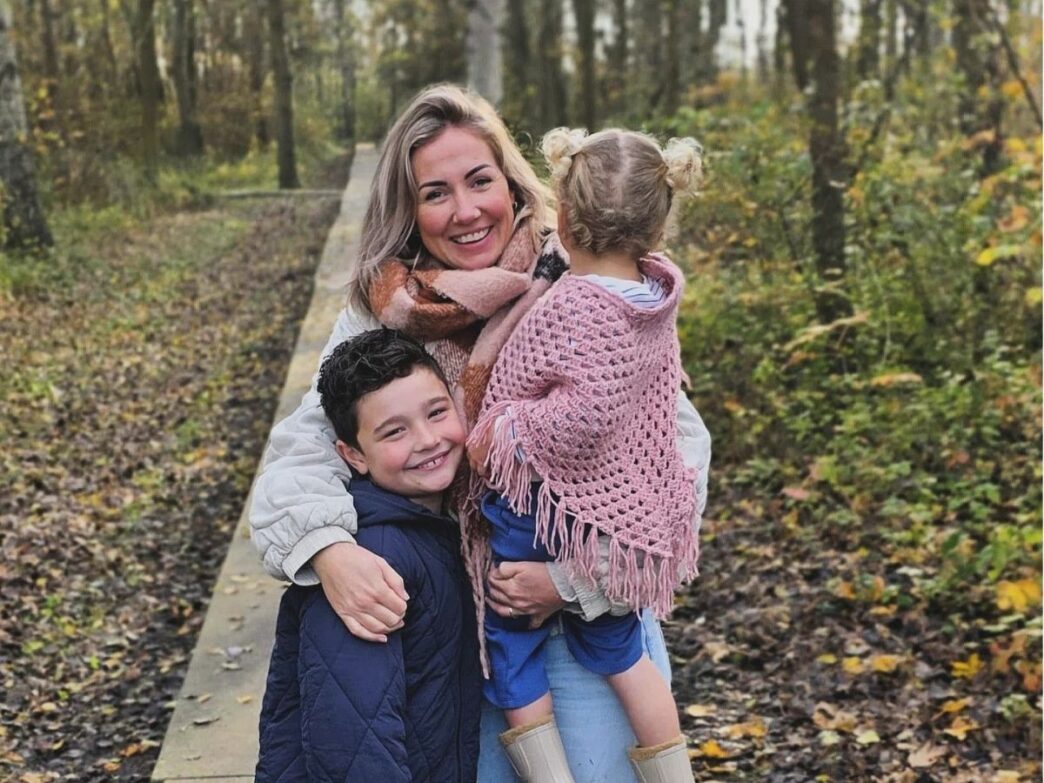 borstkanker moeder foto van michelle en gezin