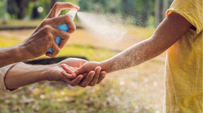 DEET bij jonge kinderen