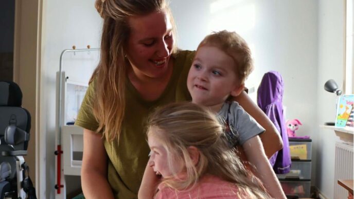 zoontje overleden foto van natacha en kinderen
