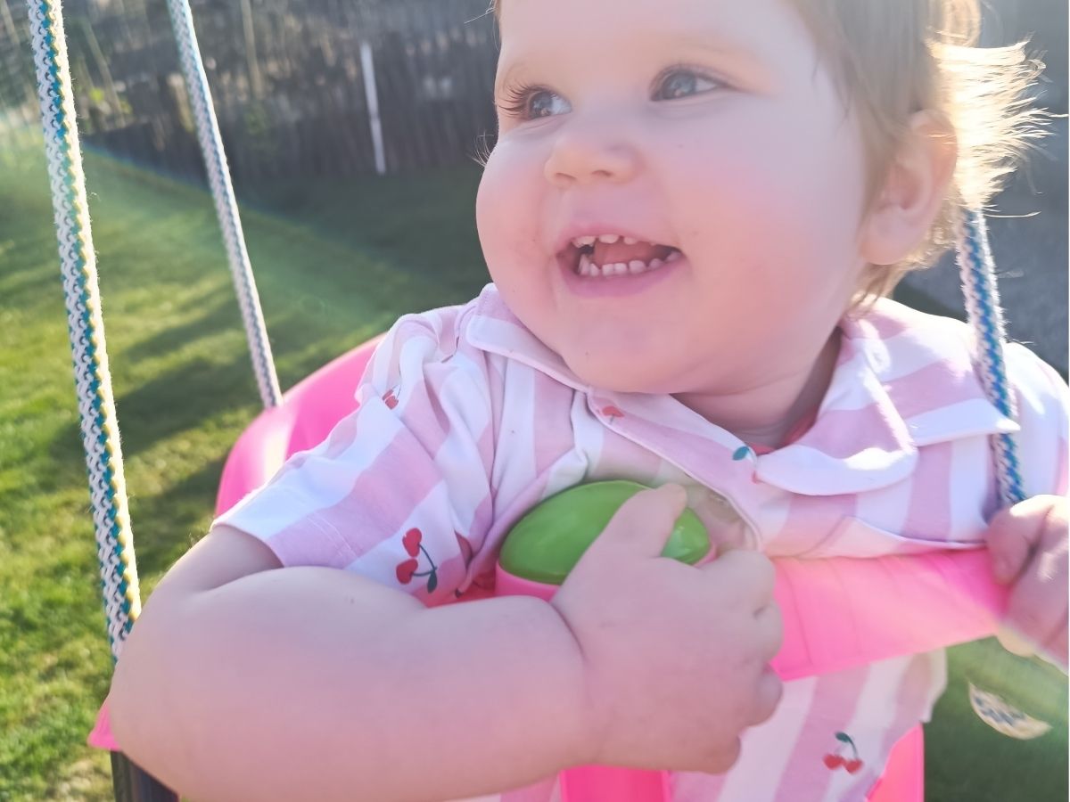 baby leukemie foto van olivia voor haar ziekte