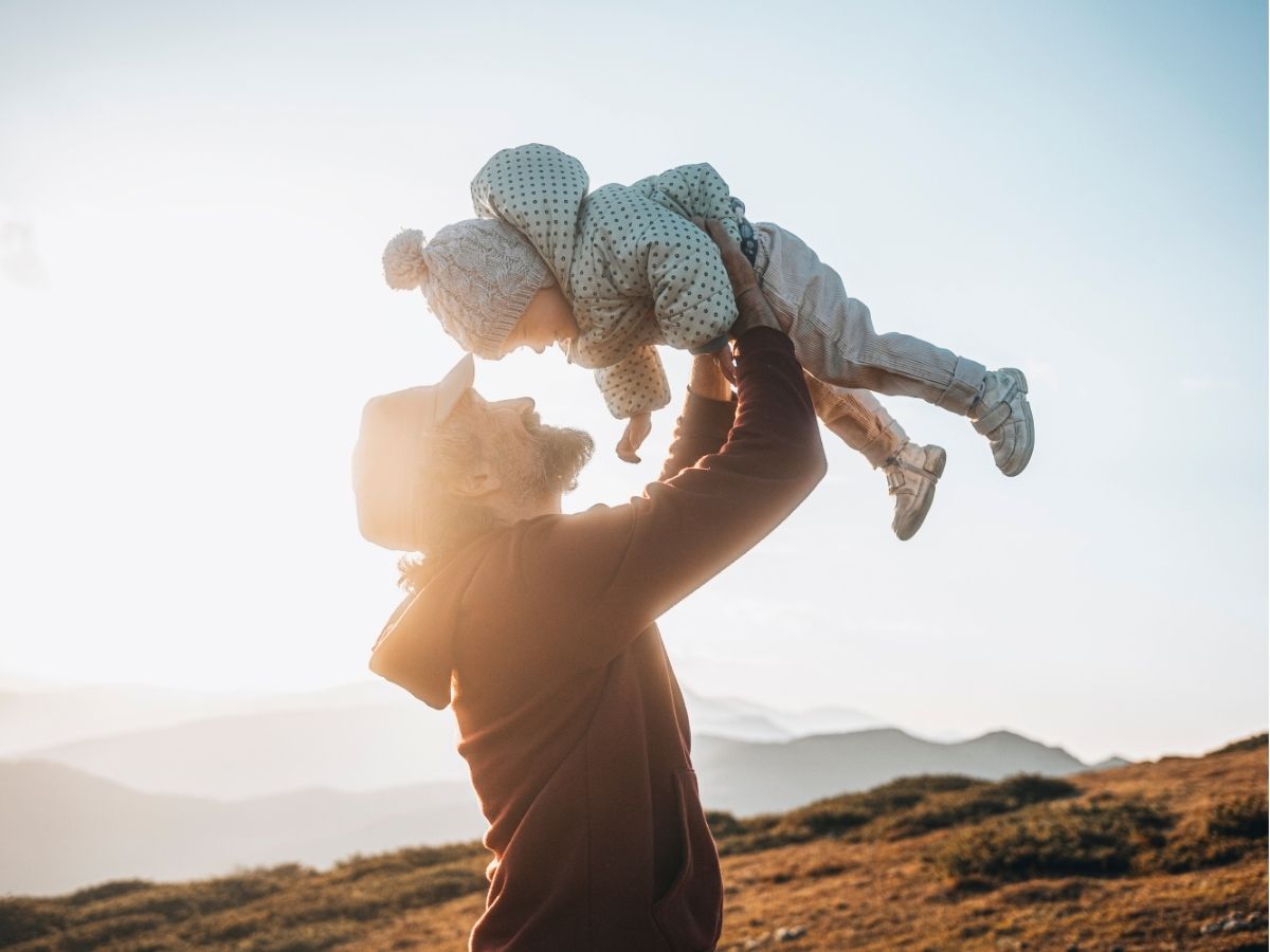 vaders mentale gezondheid ouderschap foto van vader en kind