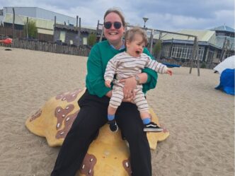 kanker tijdens zwangerschap foto van vera en zoontje