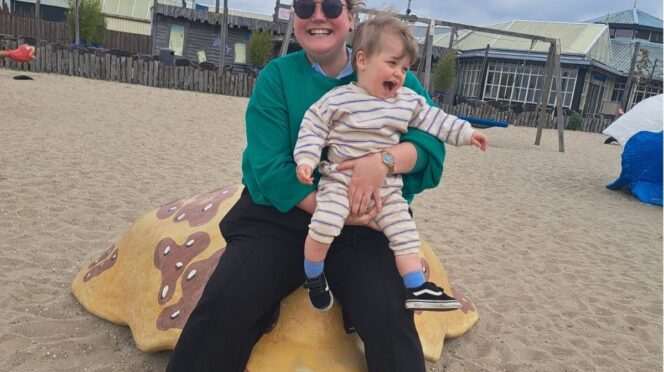 kanker tijdens zwangerschap foto van vera en zoontje