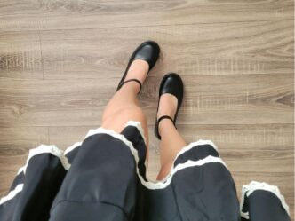 zweetgeur in ballerina's