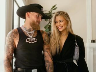 Jake Paul vader foto met jutta leerdam