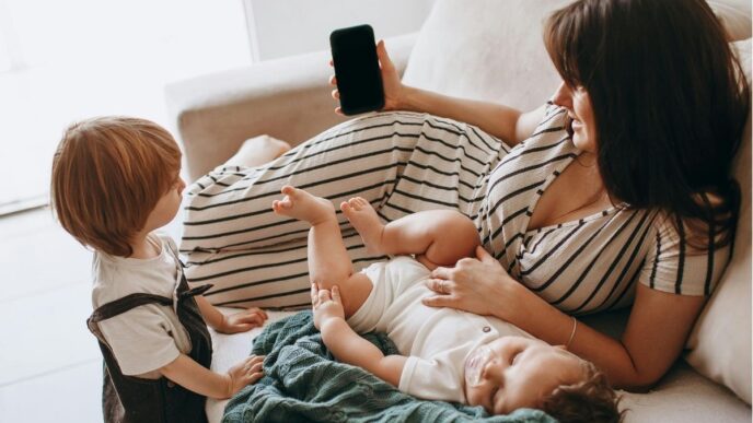 co-ouderschap en geld foto van een gezin