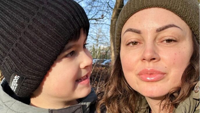 zoon met autisme foto van selma en zoon