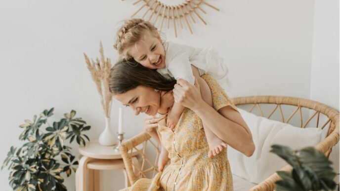 naam lief kind foto van moeder en kind